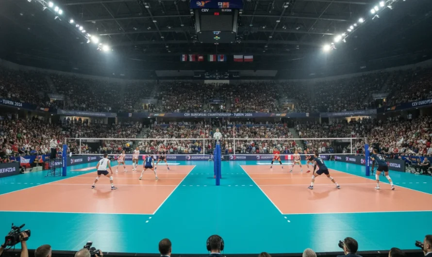 2026 Avrupa Voleybol Şampiyonası: Torino’da Dev Çeyrek Final Günü