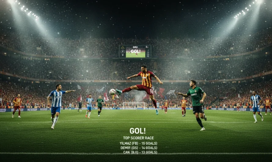 Süper Lig’de Gol Krallığı Savaşı: Zirvenin Yeni Sahibi Kim?