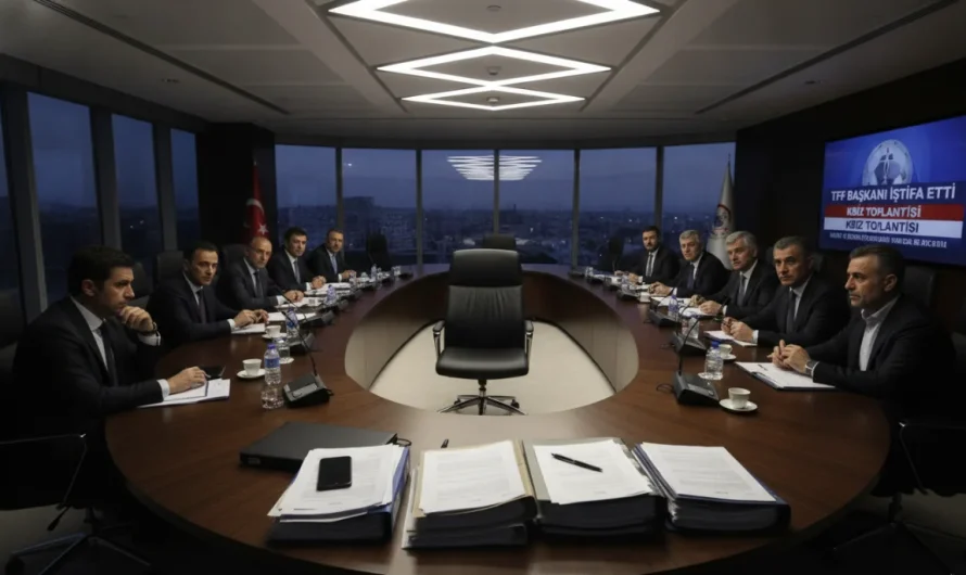 TFF’de Sarsıntı: Mevlüt Aktan’ın İstifası ve Türk Futbolundaki Derin Kriz